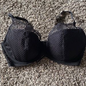 Victoria’s Secret fishnet bra